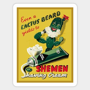 Israel, Poster. Shemen Shaving Cream Magnet